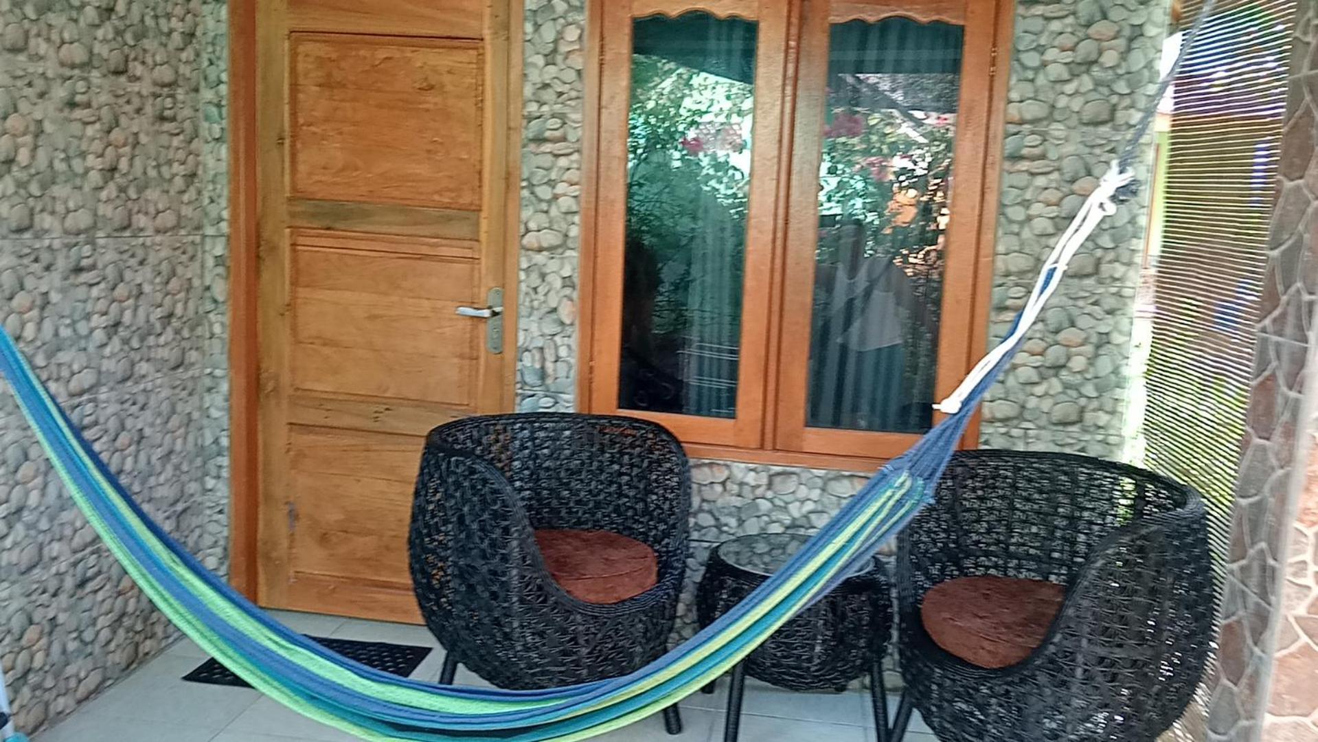Pelangi Homestay Bungalow Gili Gede Sekotong Eksteriør bilde