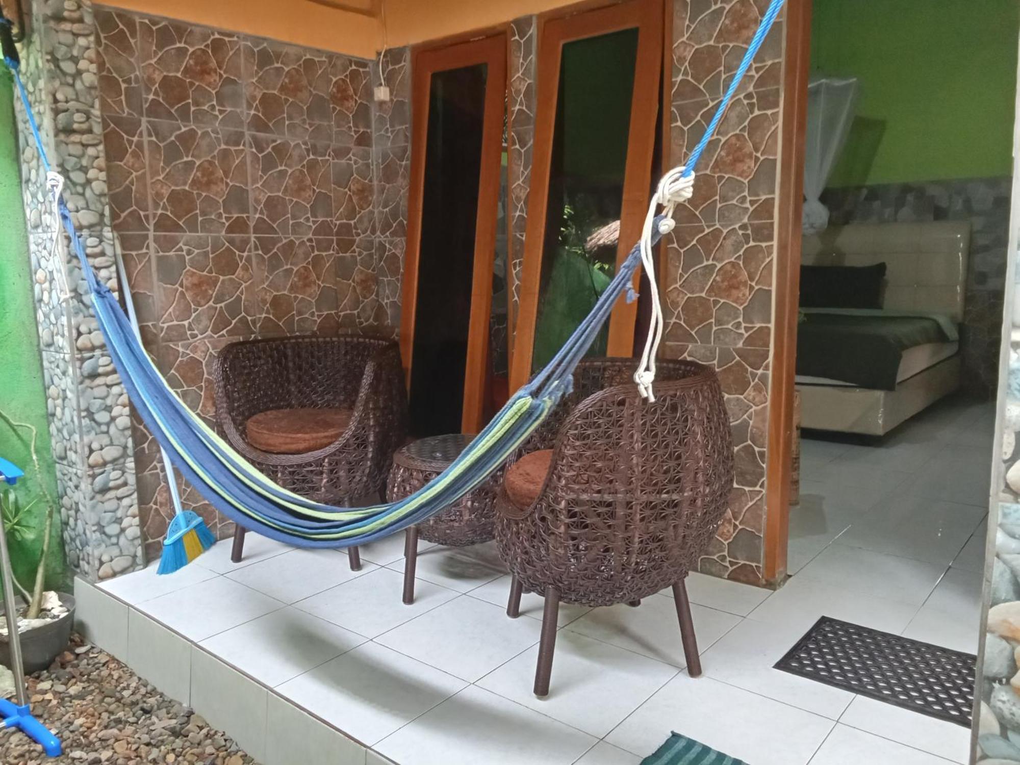 Pelangi Homestay Bungalow Gili Gede Sekotong Rom bilde