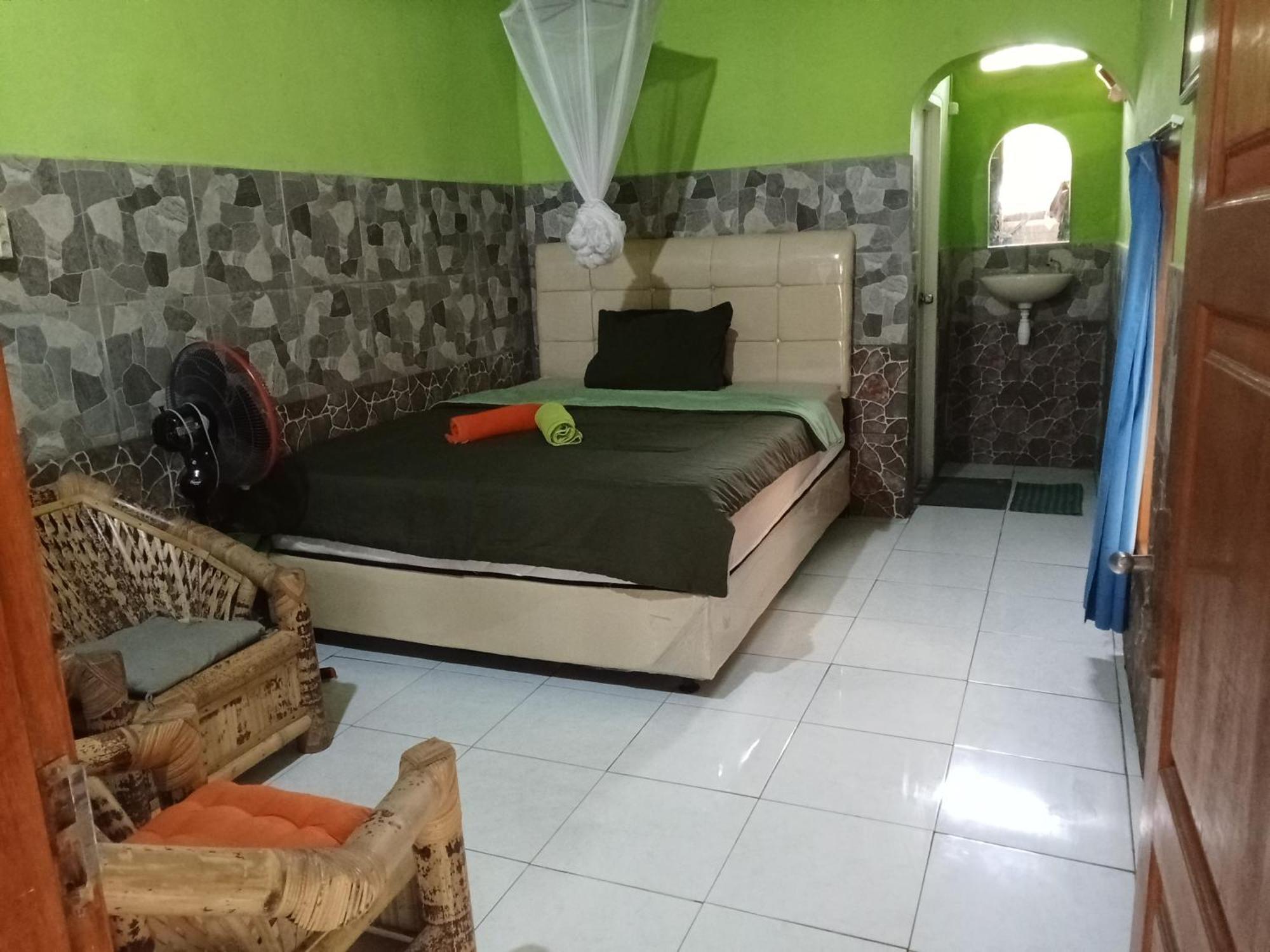 Pelangi Homestay Bungalow Gili Gede Sekotong Eksteriør bilde
